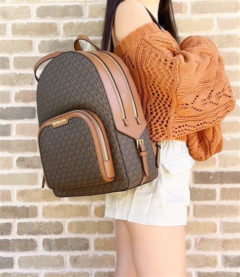 michael kors jaycee backpack large